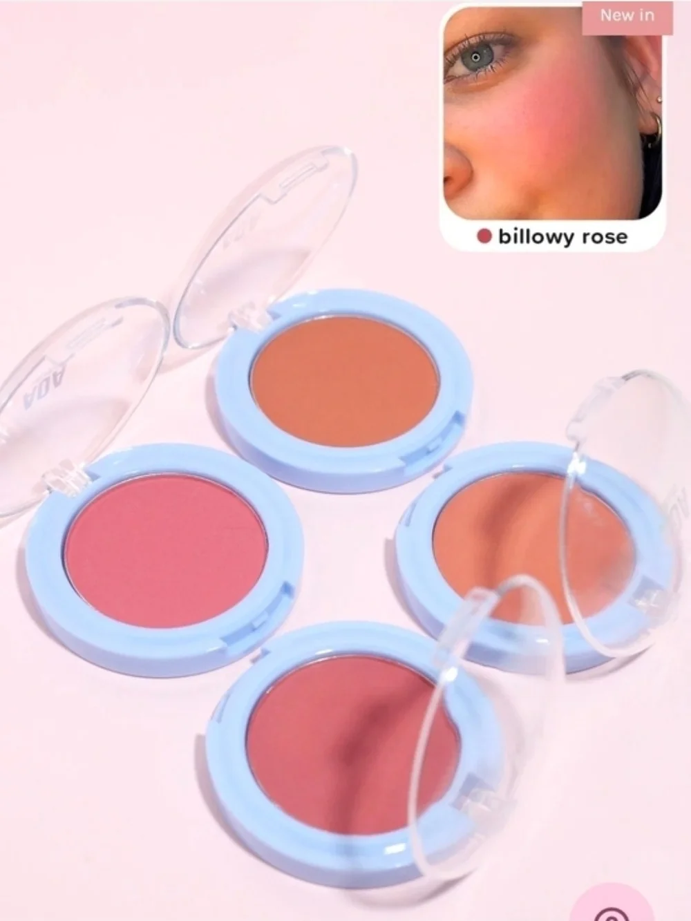 Context Bronzer, Just Ximena Highlighter, AOA Studio Blushes BNIB